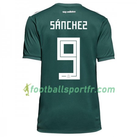 Tenue Mexique Sanchez 9 Domicile Coupe du monde 2018 Maillot de Foot